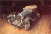 vintage car art